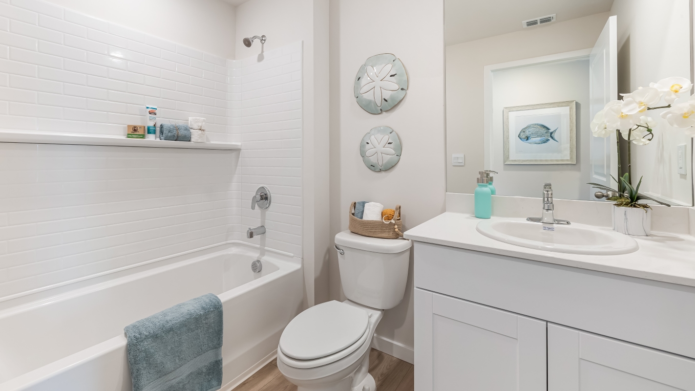 Inside of the Jemison Model Home