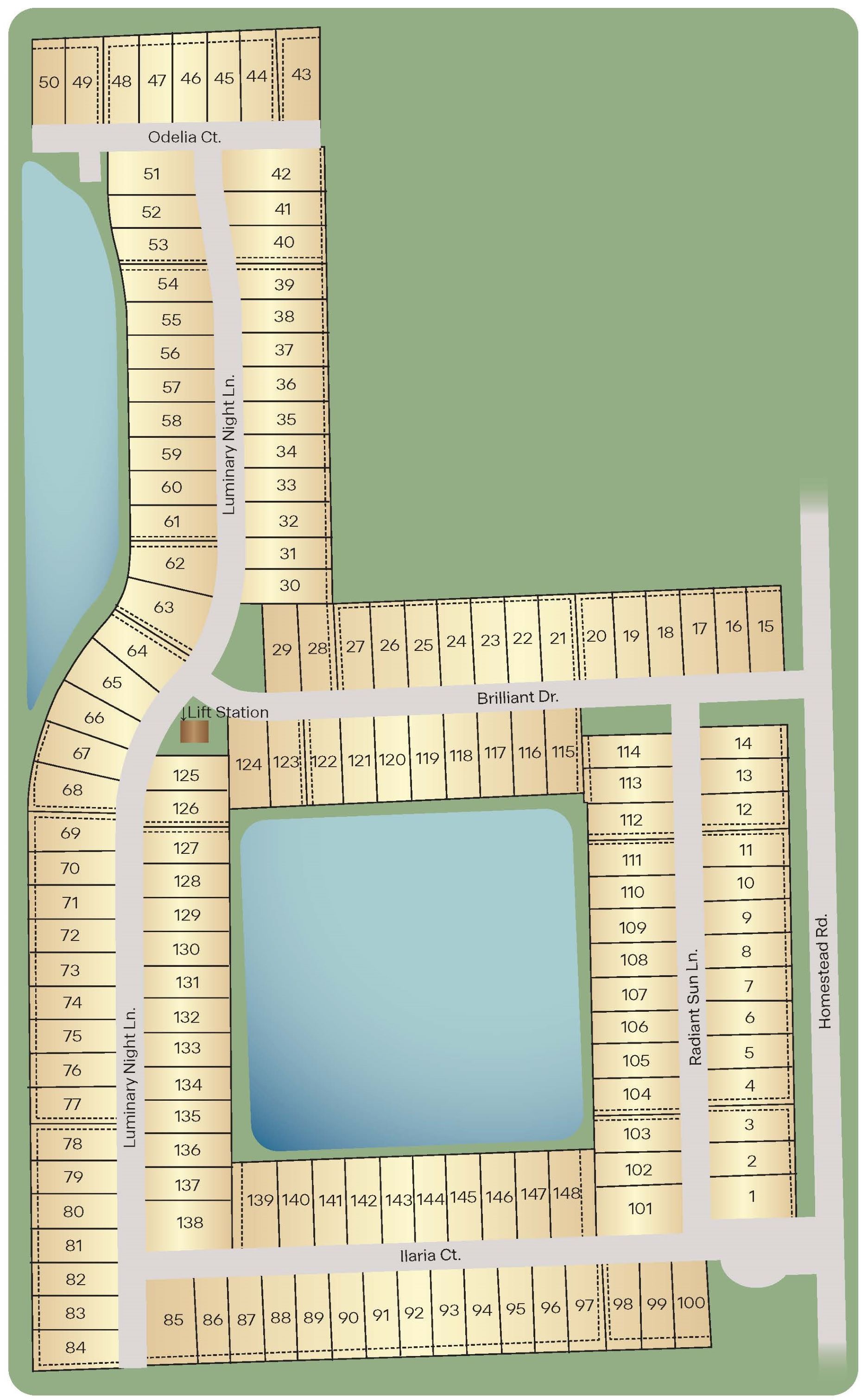 Static Lot Map