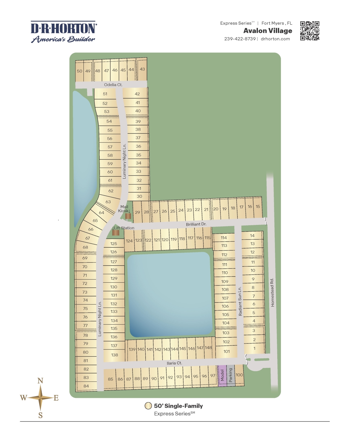Static Lot Map