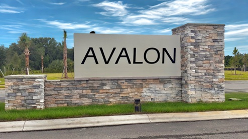 Avalon Entrance Sign