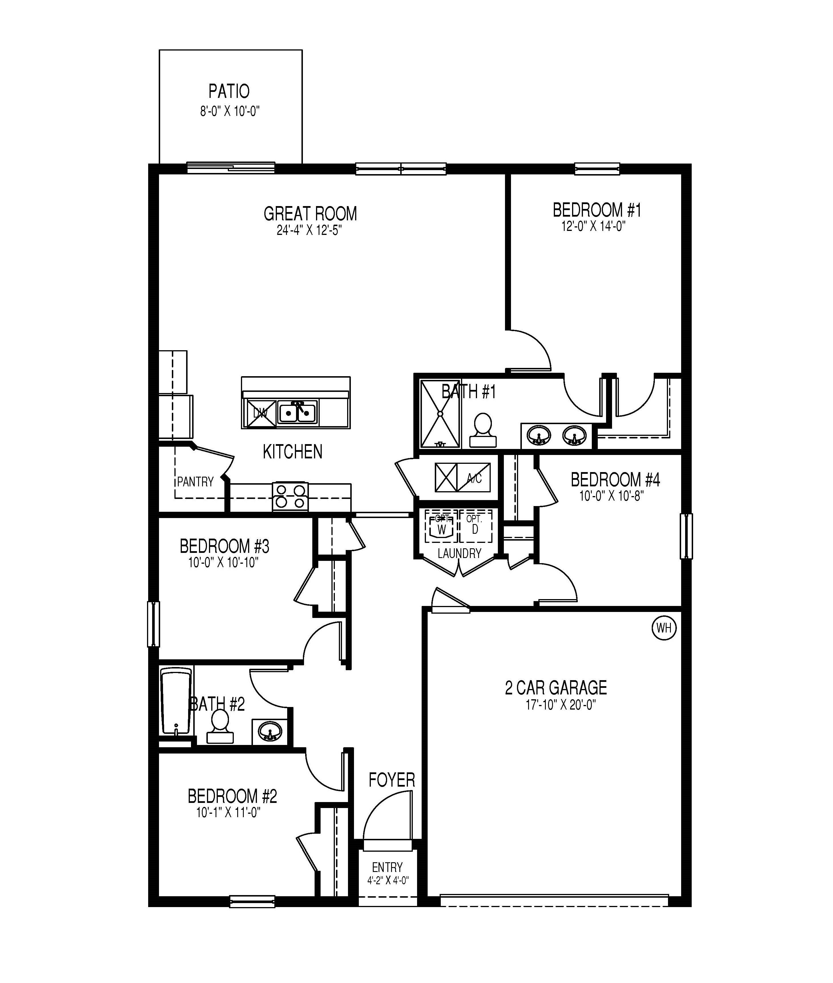 Fletcher Floor Plan