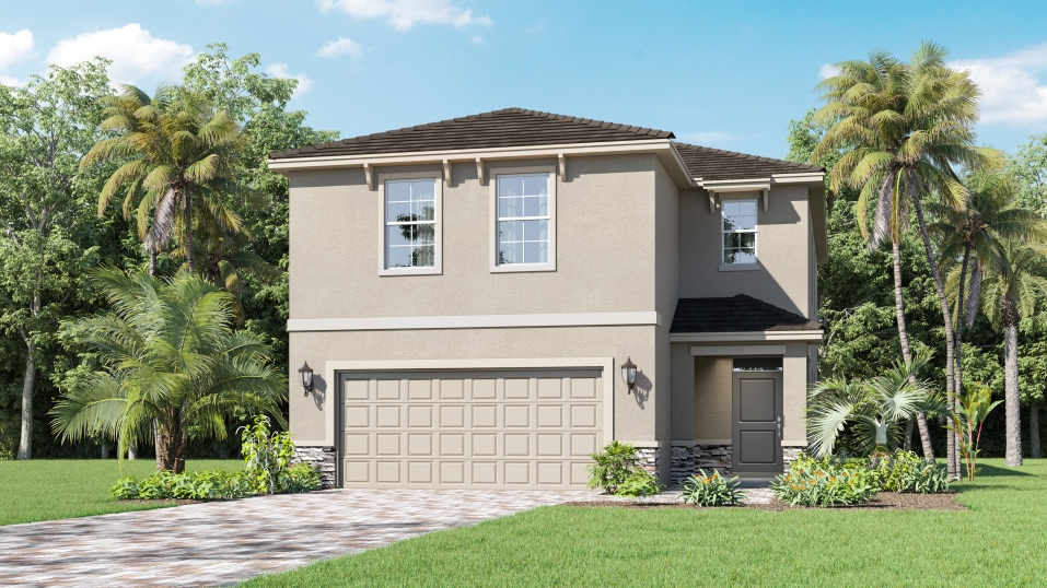 Outside of the Elston H Home