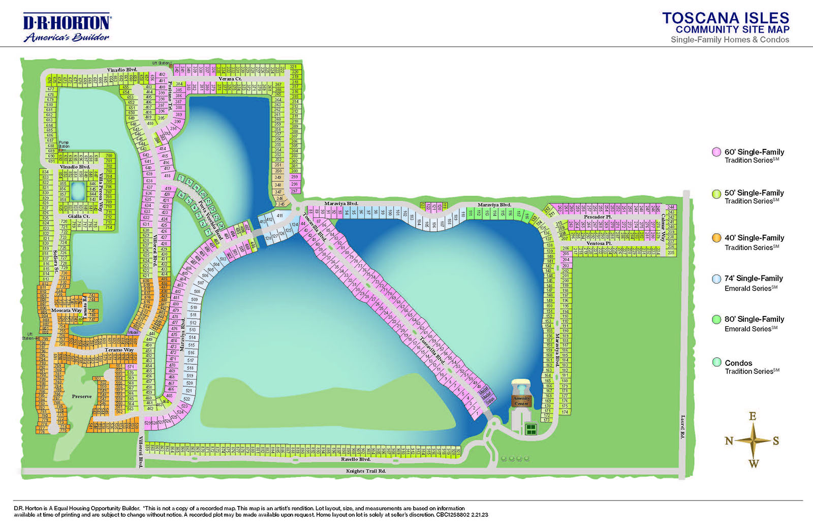 Static Lot Map