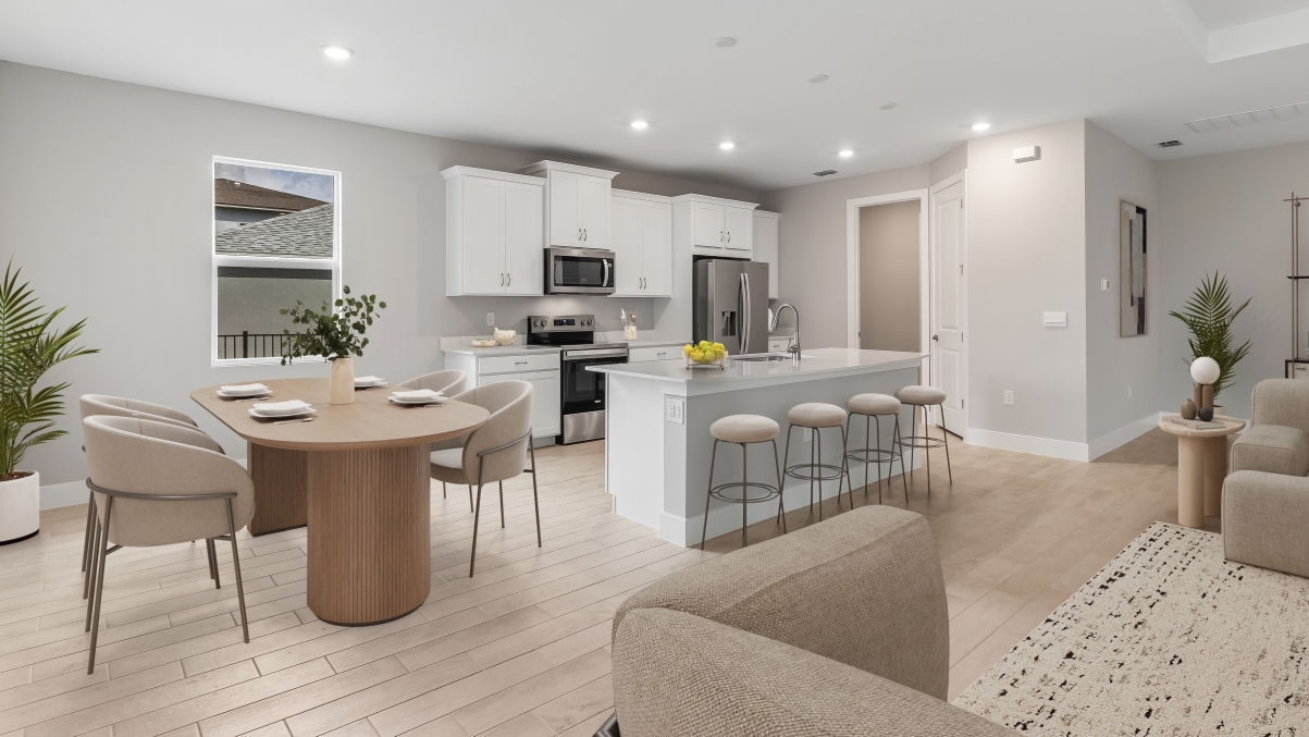 Inside of the Destin Model Home