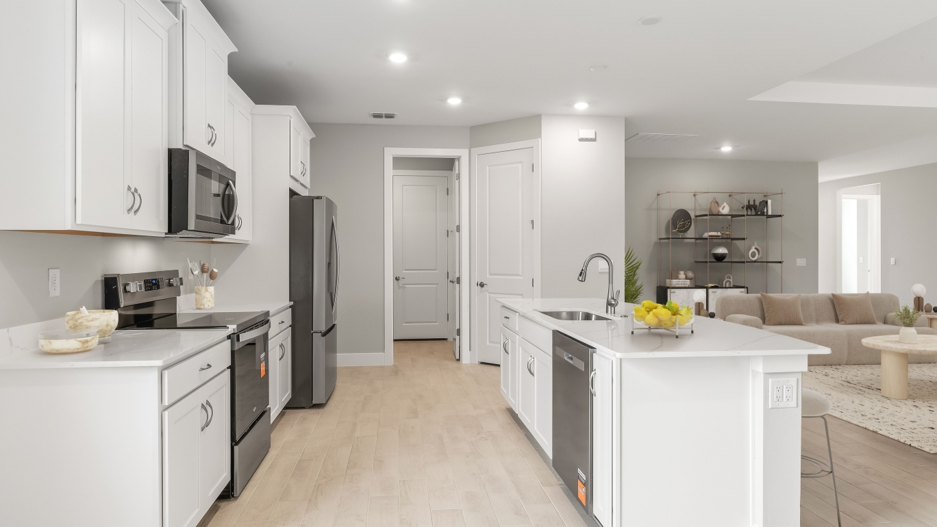 Inside of the Destin Model Home
