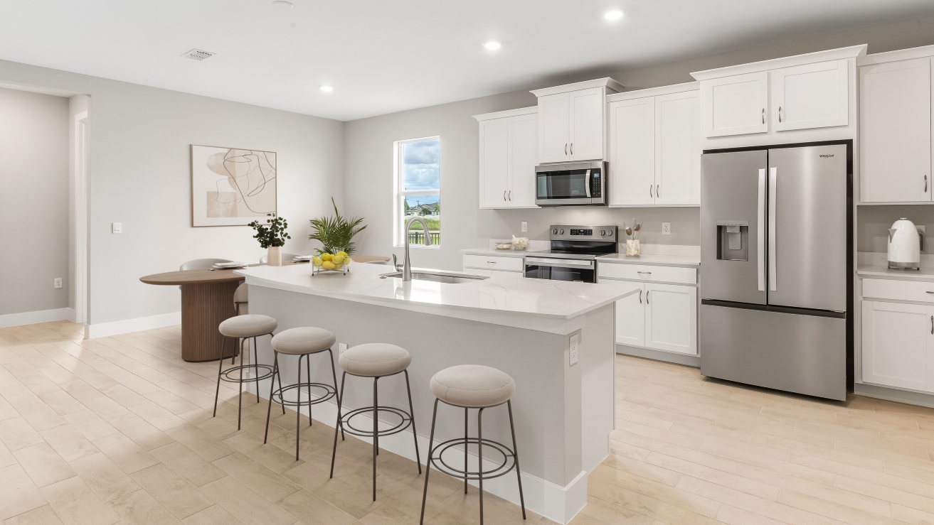 Inside of the Destin Model Home