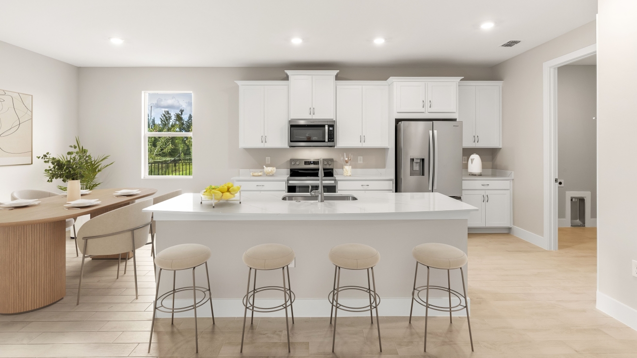 Inside of the Destin Model Home
