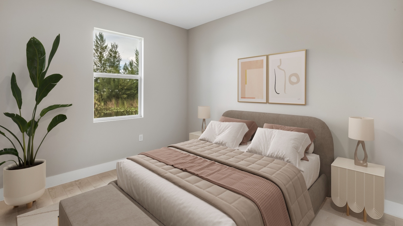 Inside of the Destin Model Home
