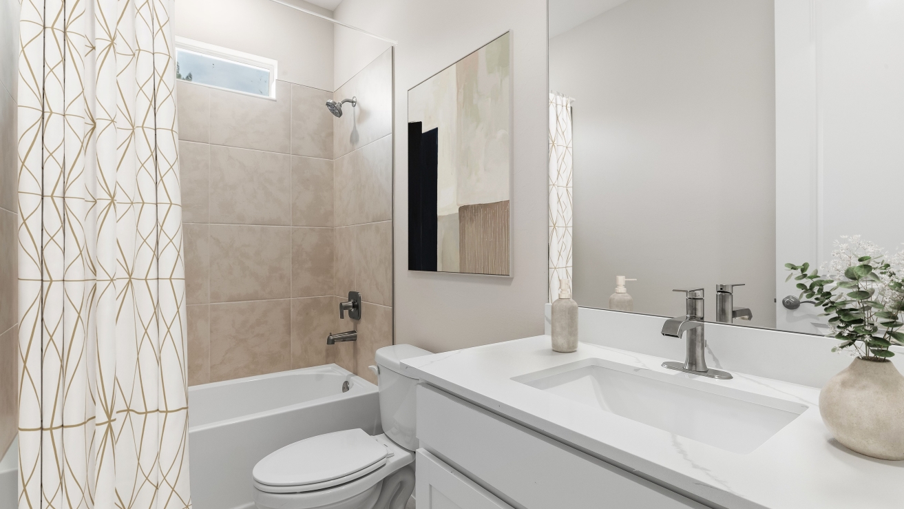 Inside of the Destin Model Home