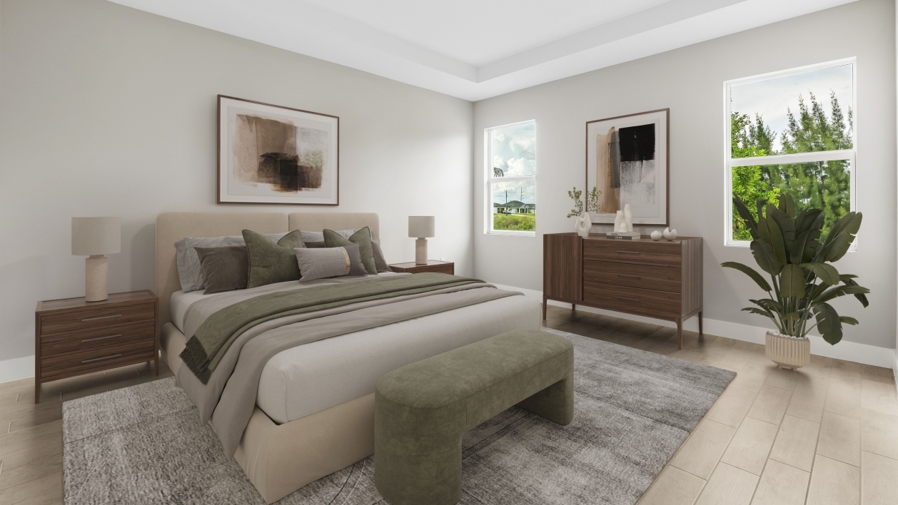 Inside of the Destin Model Home