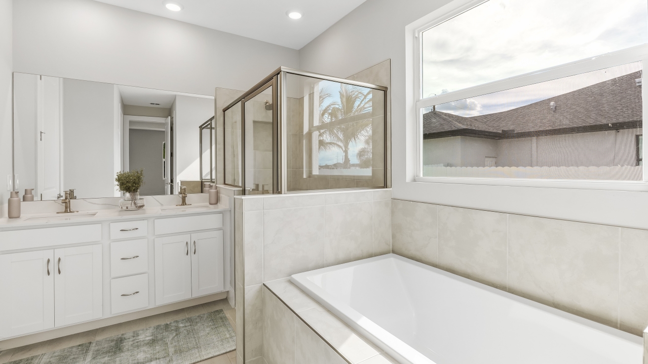 Inside of the Destin Model Home