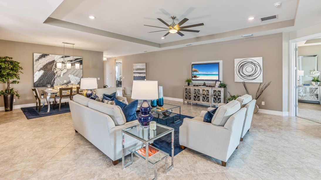 Inside of the Destin Model in Cape Coral FL