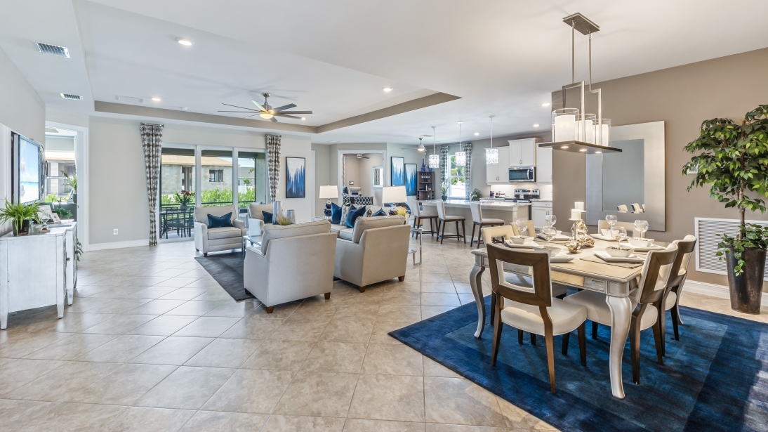 Inside of the Destin Model in Cape Coral FL