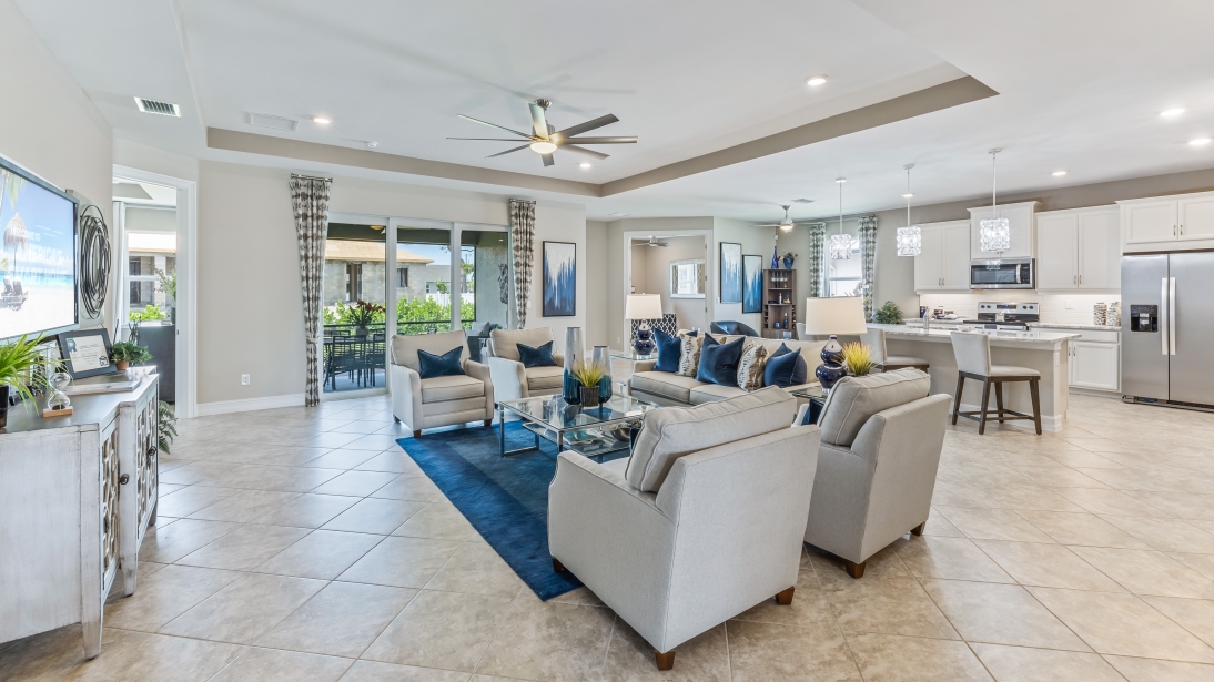 Inside of the Destin Model in Cape Coral FL