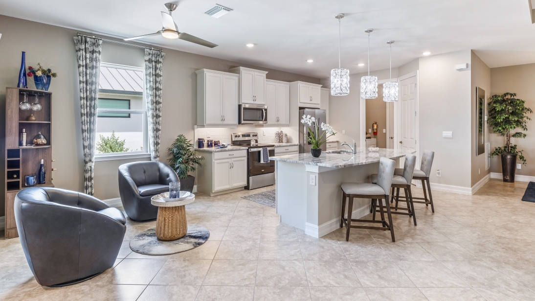 Inside of the Destin Model in Cape Coral FL