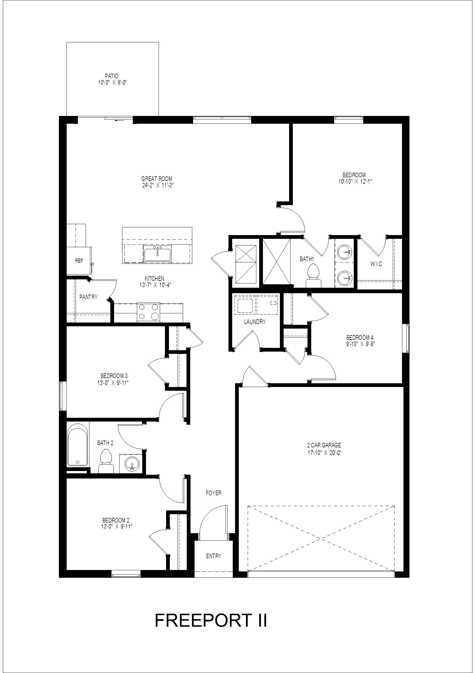 Freeport Floorplan