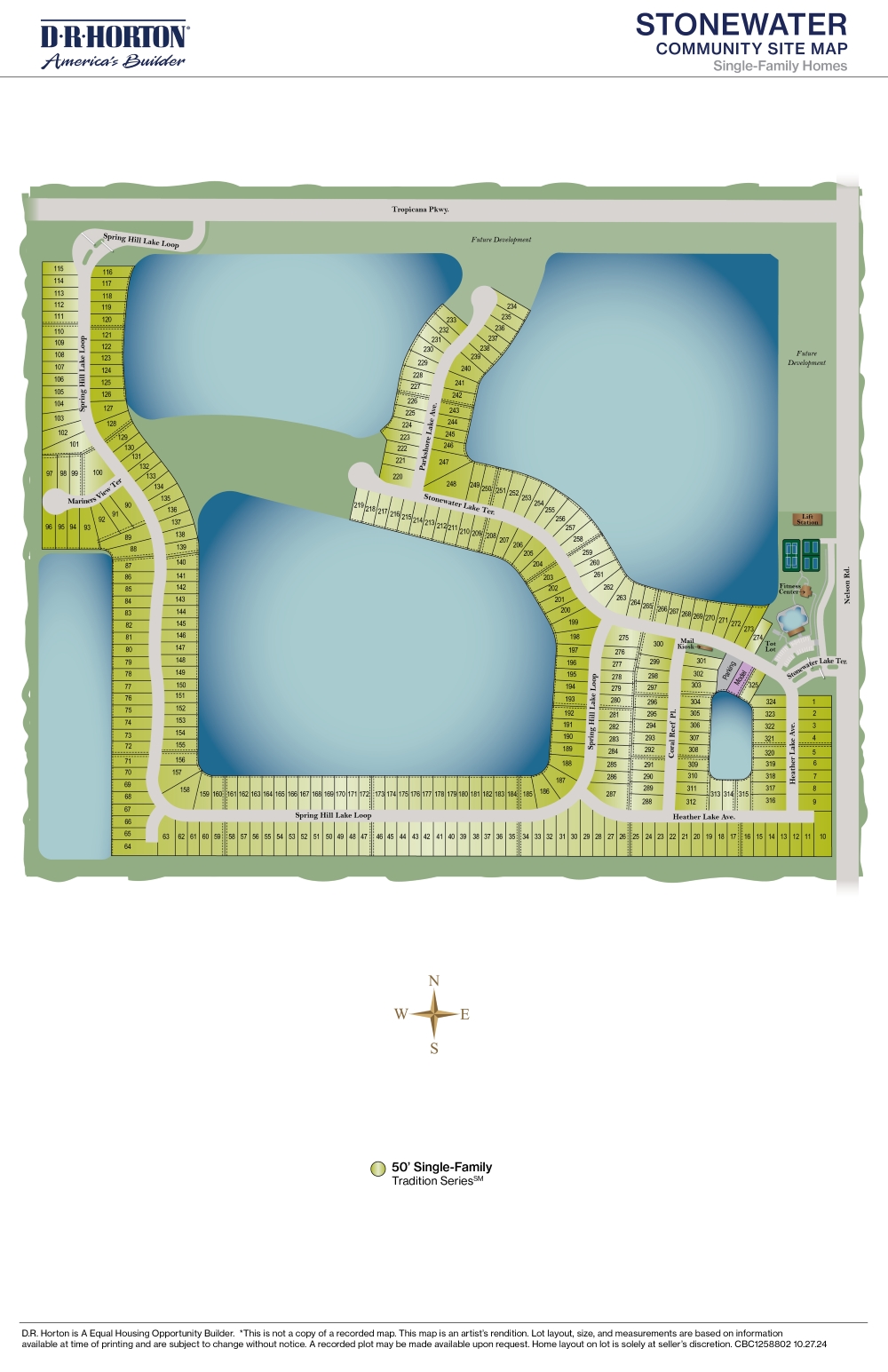 Static Lot Map