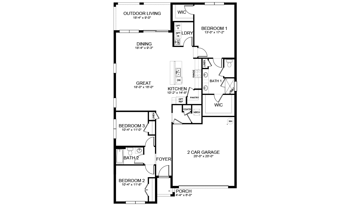 Clifton Floorplan