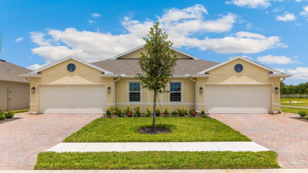 Outside of the Carrington Model Home