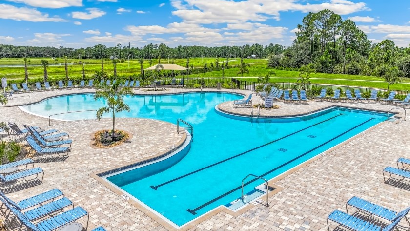 Arial of the Amenity Pool