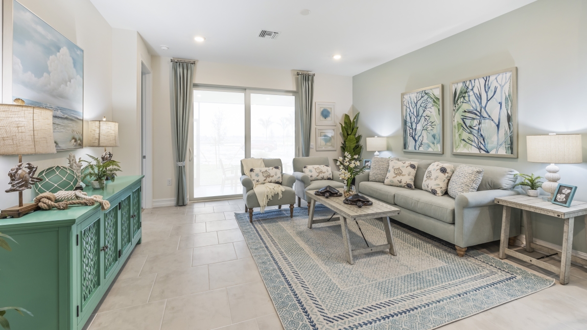 Inside of the Carrington Model Home