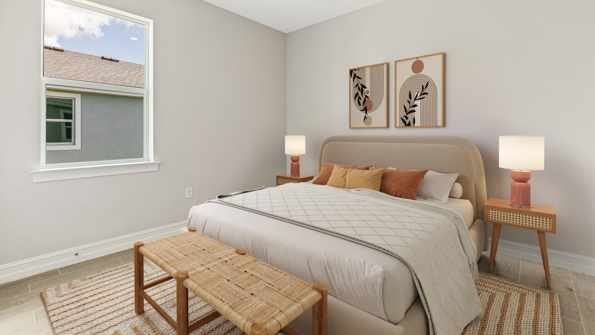 Inside of the Clifton Model third room