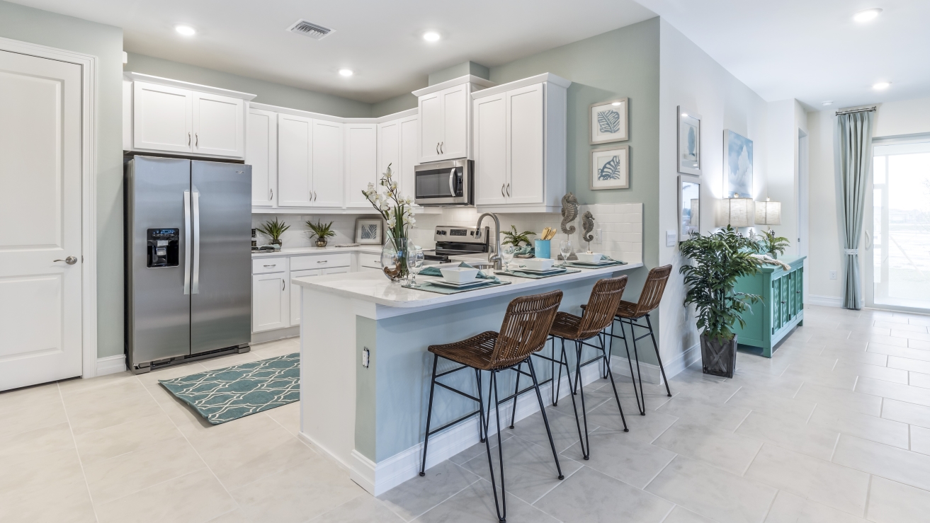 Inside of the Carrington Model Home