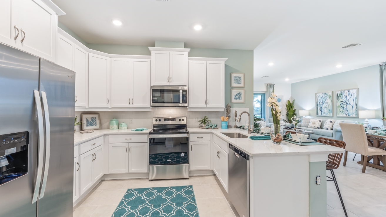 Inside of the Carrington Model Home