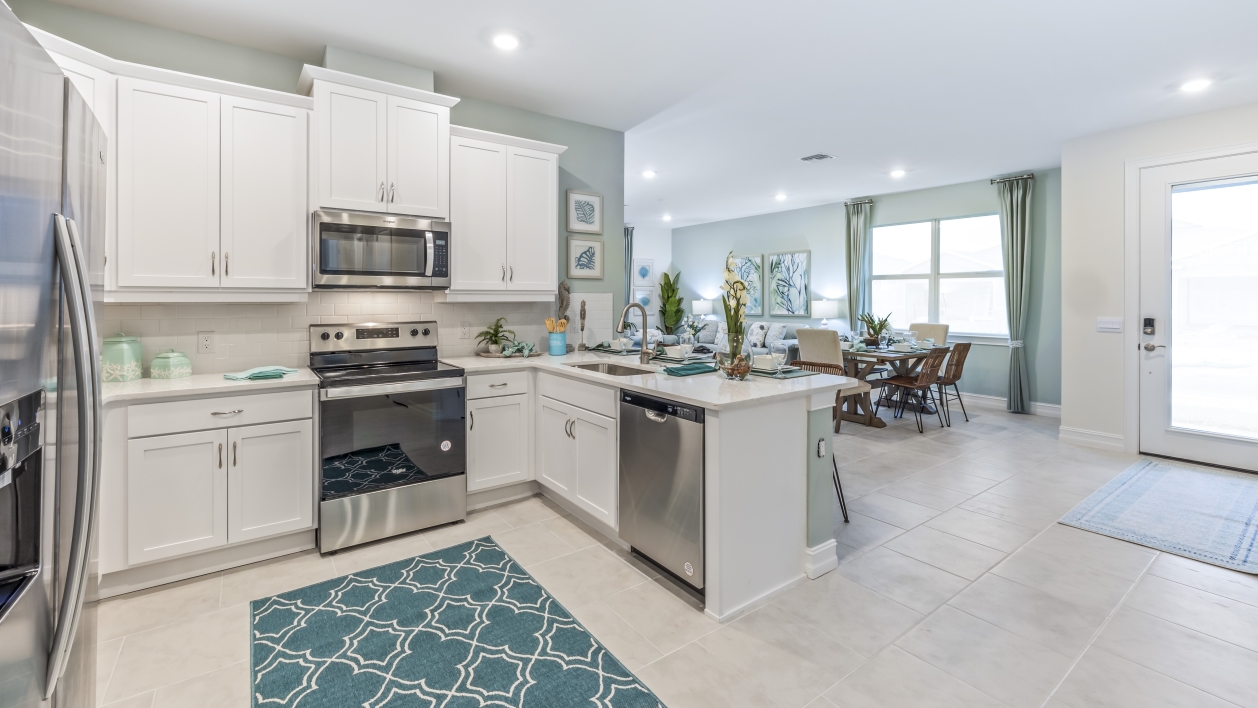 Inside of the Carrington Model Home