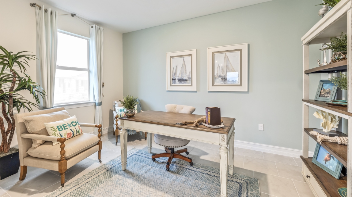 Inside of the Carrington Model Home