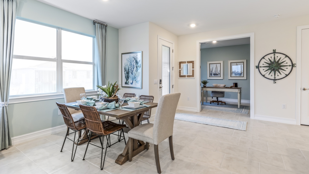 Inside of the Carrington Model Home