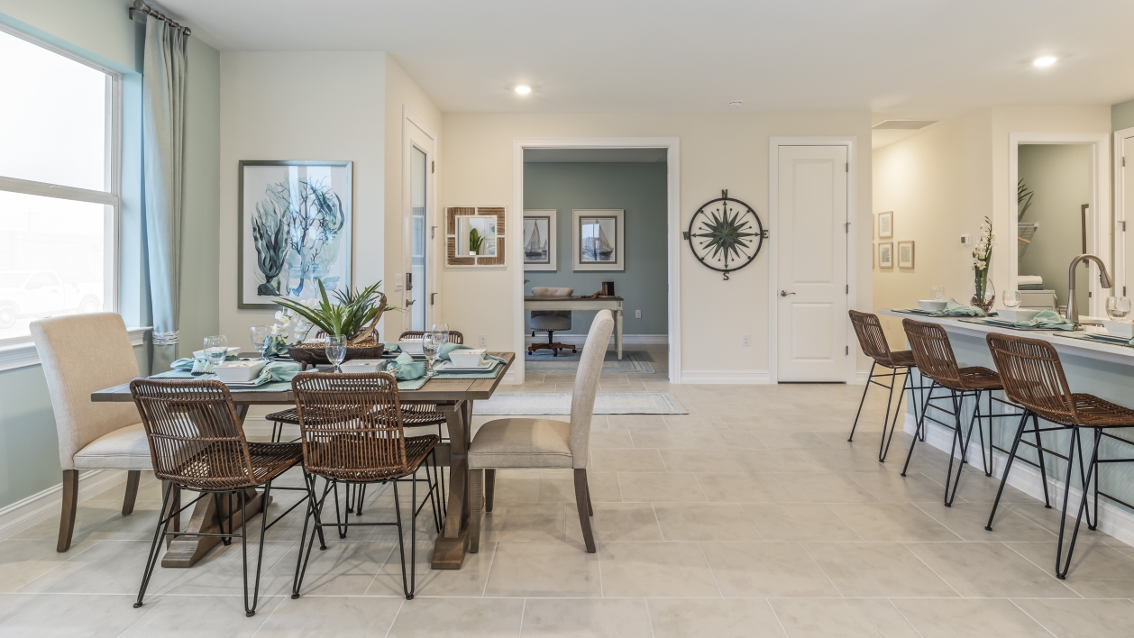 Inside of the Carrington Model Home