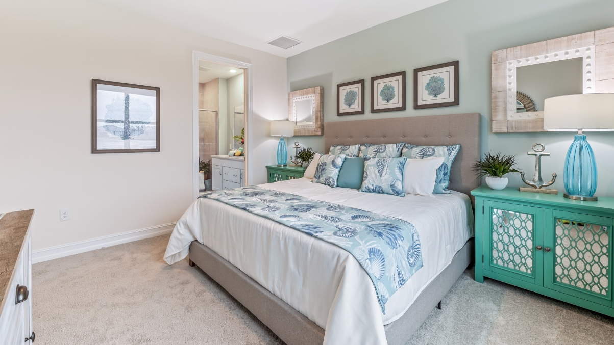 Inside of the Carrington Model Home