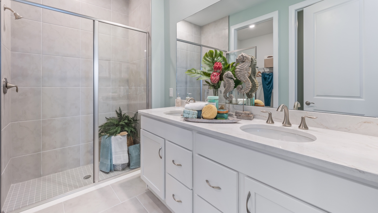 Inside of the Carrington Model Home