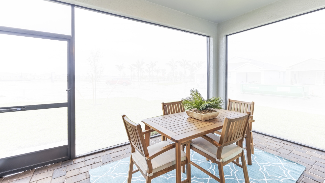 Inside of the Carrington Model Home