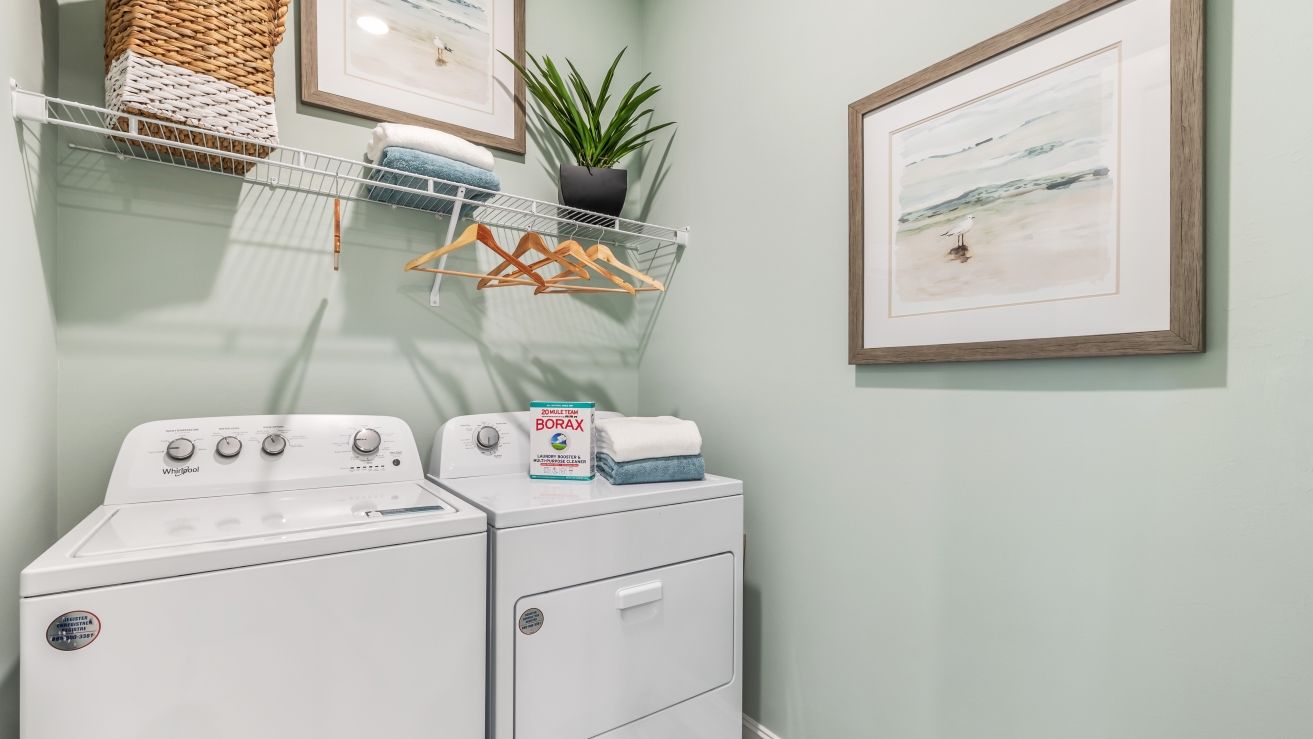 Inside of the Carrington Model Home