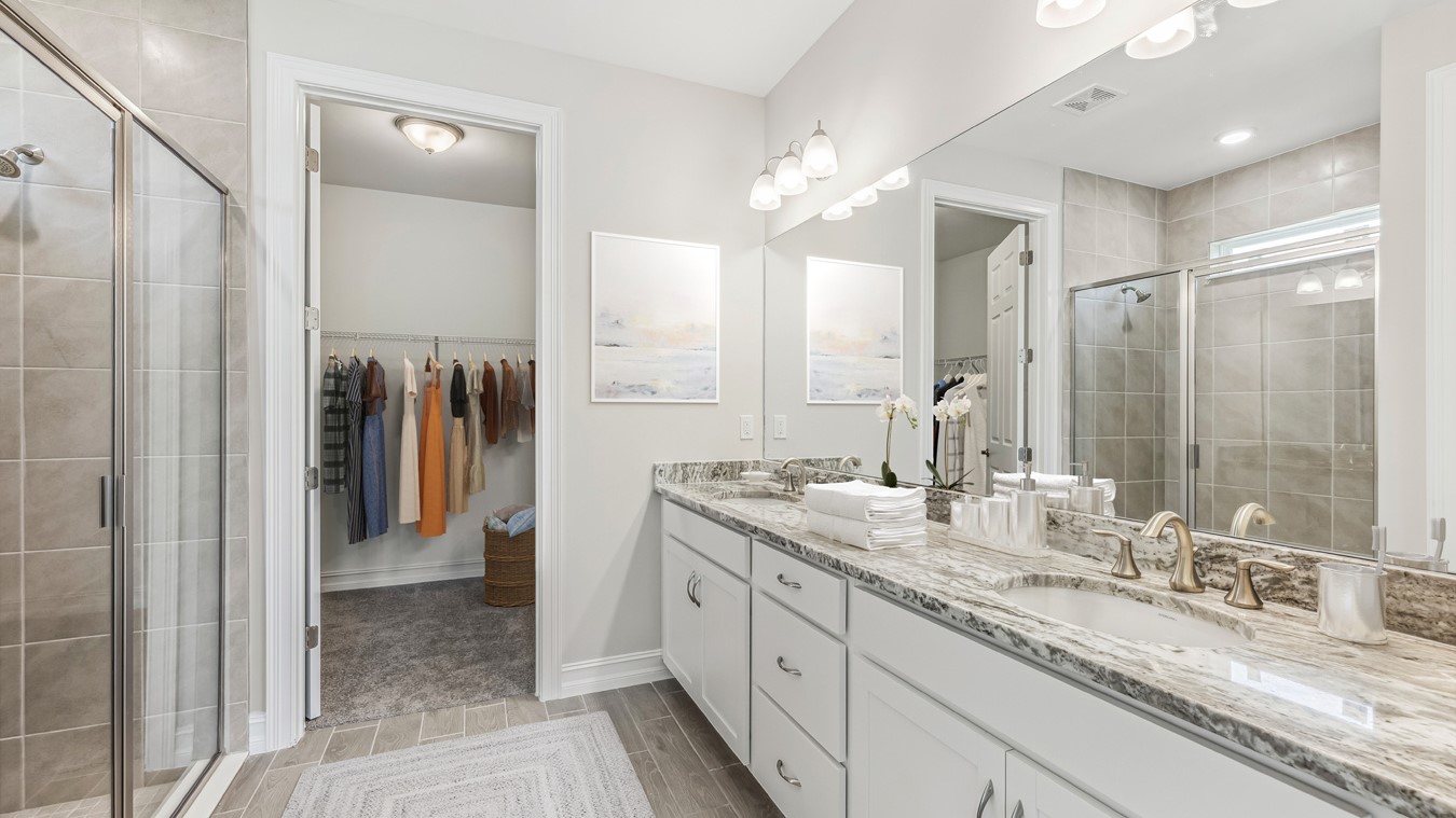 Inside of the Clifton Model Home
