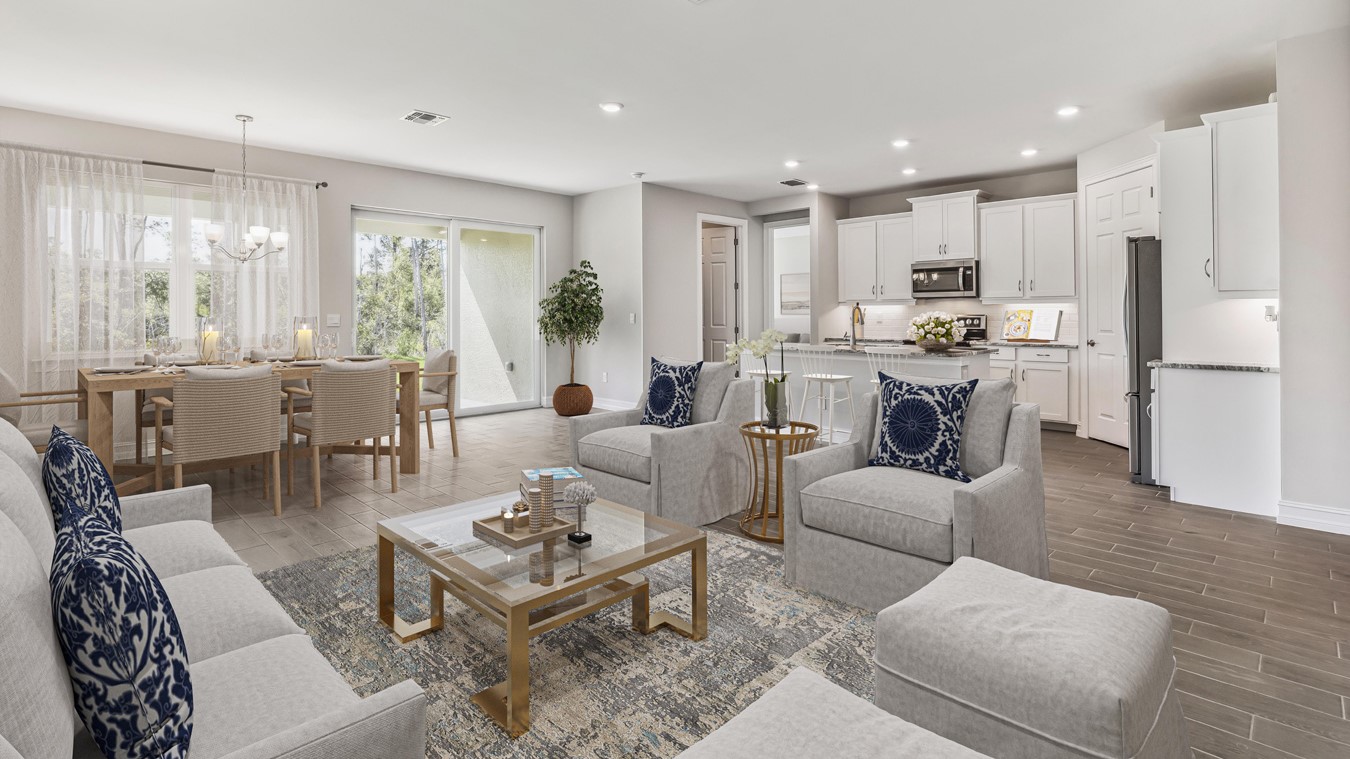 Inside of the Clifton Model Home