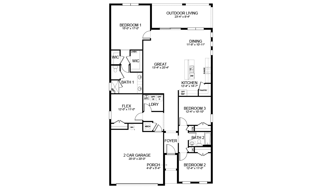Delray Floorplan