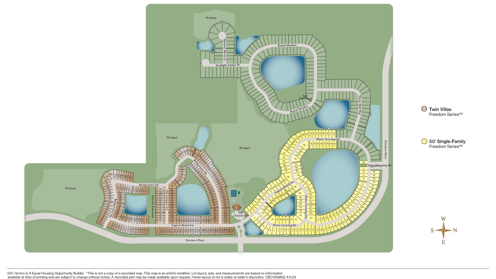 Static Lot Map