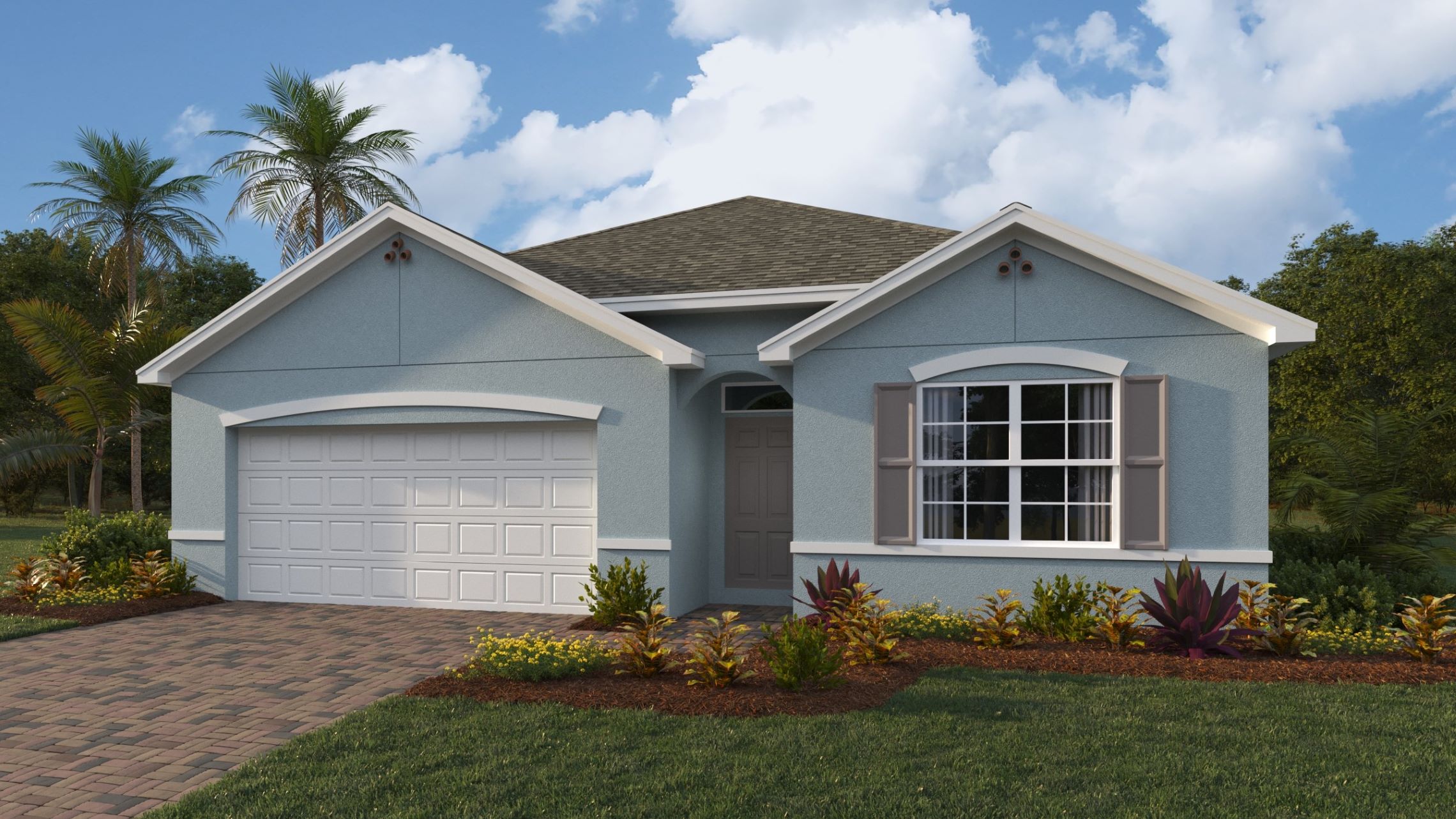 Floor Plan in Gator Circle Express Homes Cape Coral, FL D.R. Horton
