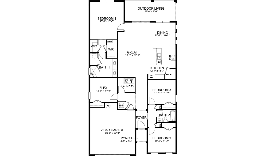 Delray Floorplan