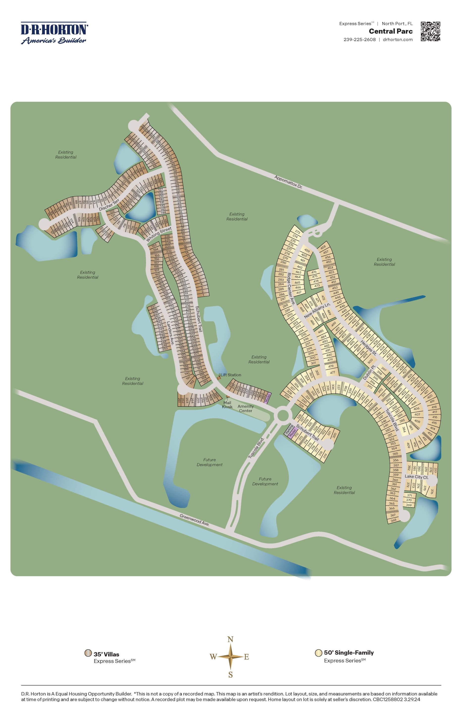 Static Lot Map
