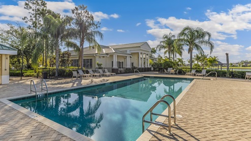 Magnolia Landing Amenity Center lap pool