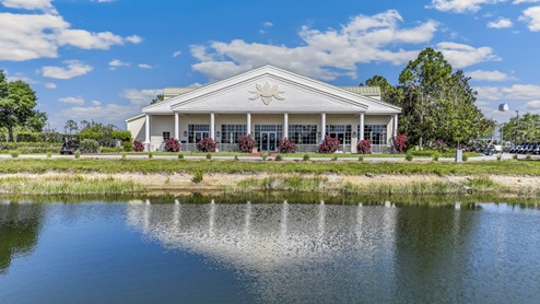 Back elevation of the Magnolia Landing Amenity Center