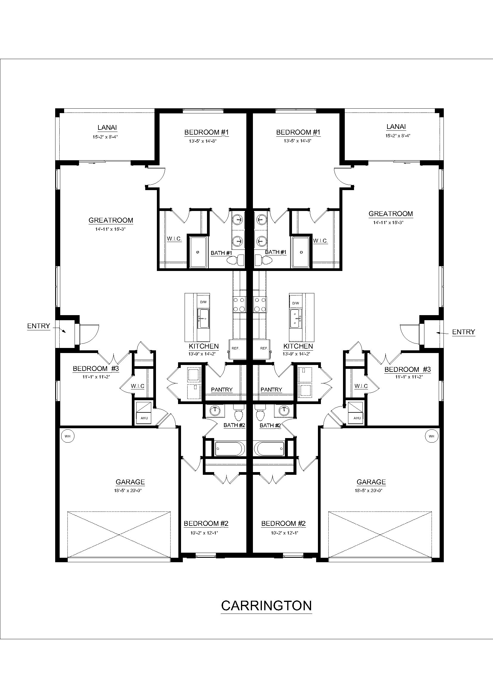 Carrington Floor plan