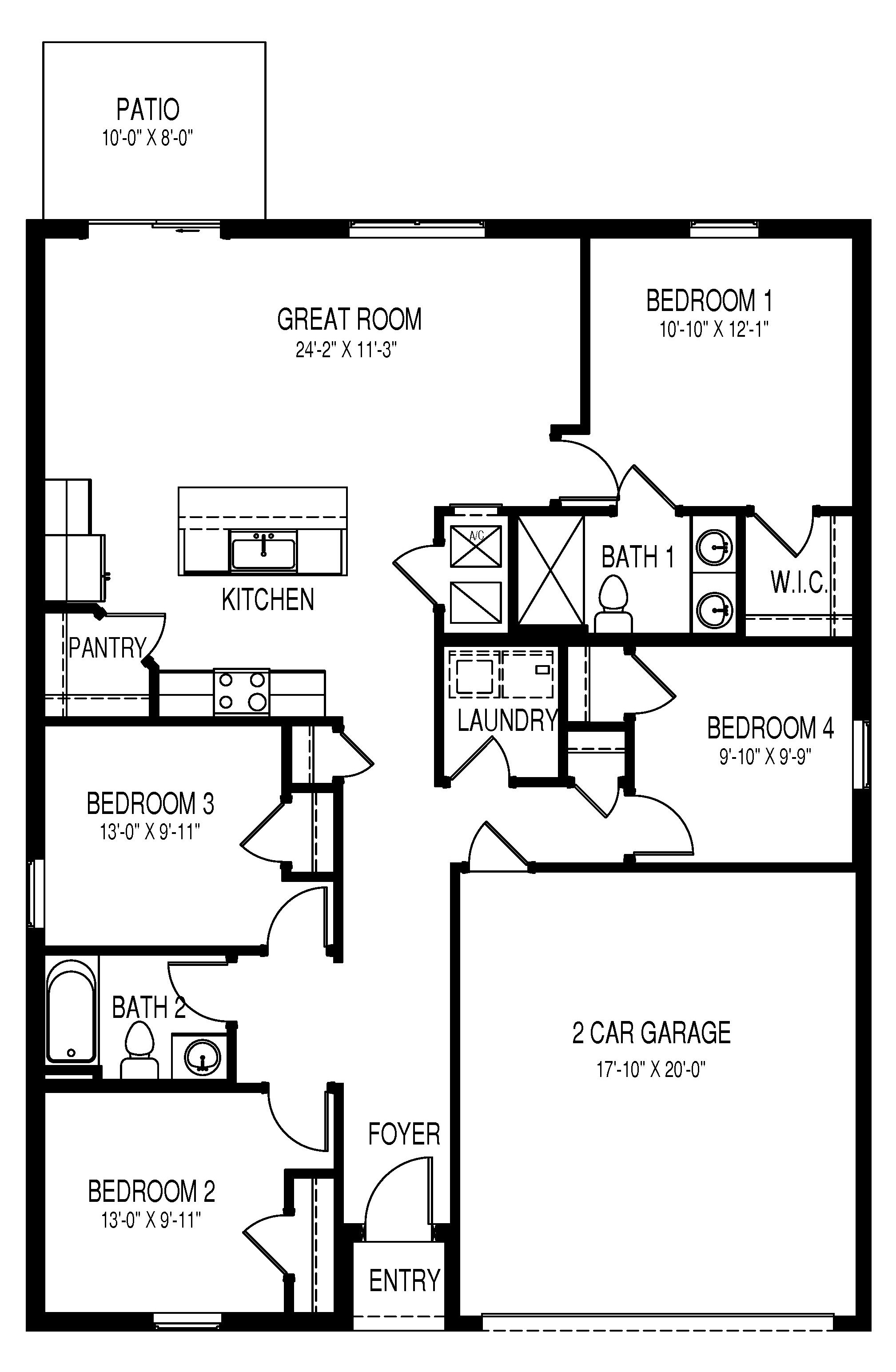 Floorplan for Freeport II