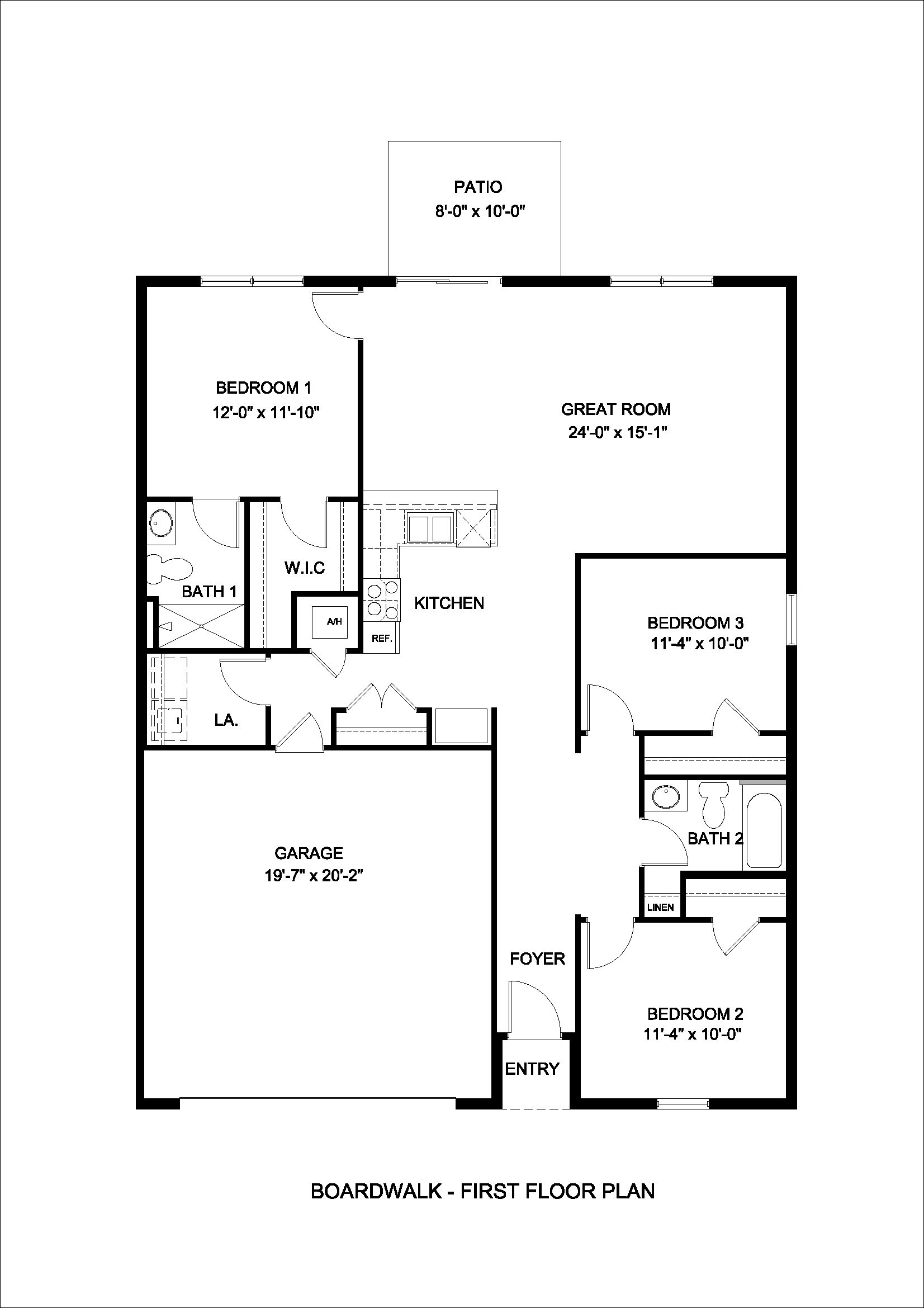 Boardwalk Floorplan