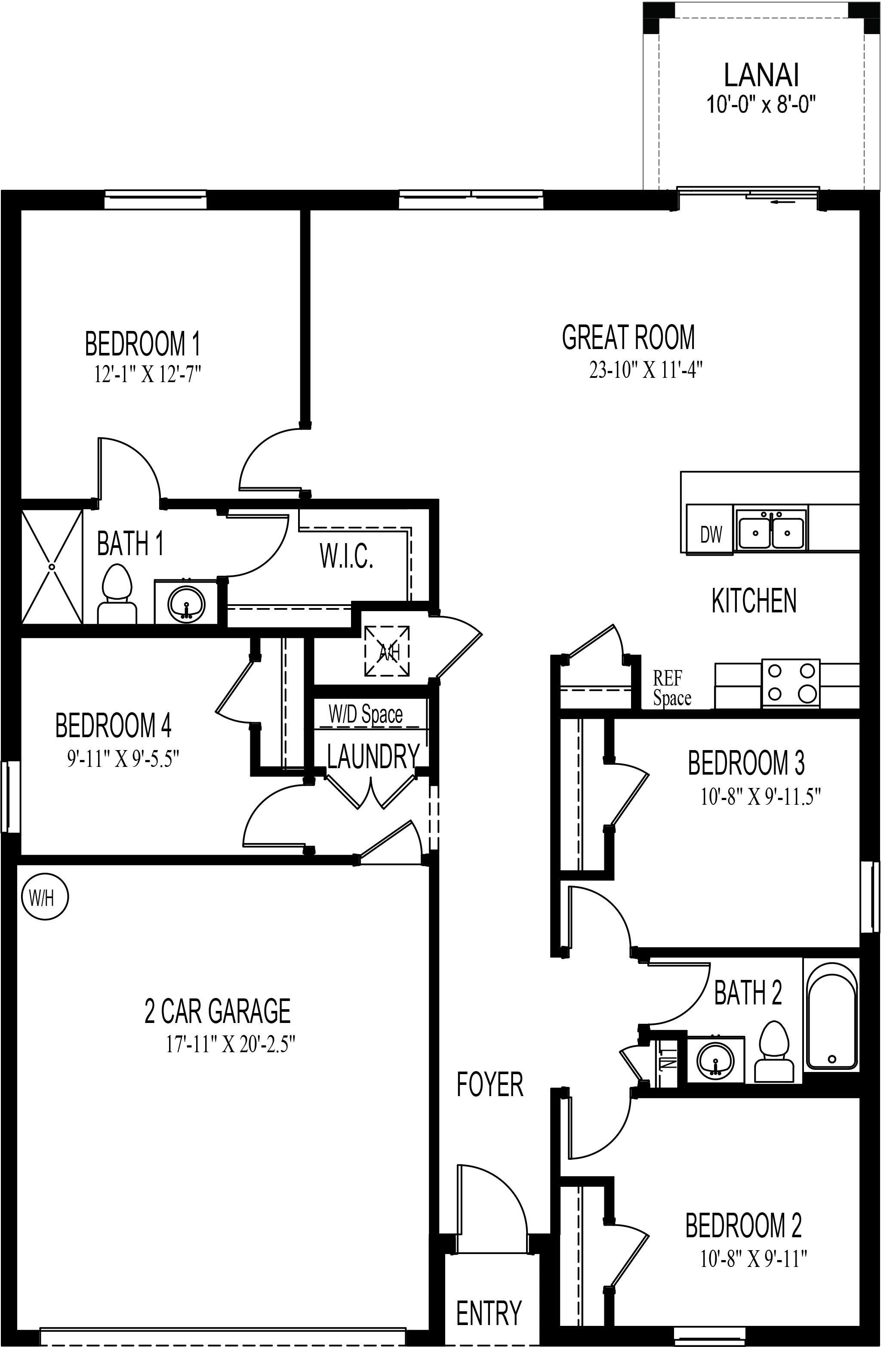 Floor Plan in LaBelle Hendry County LABELLE, FL D.R. Horton