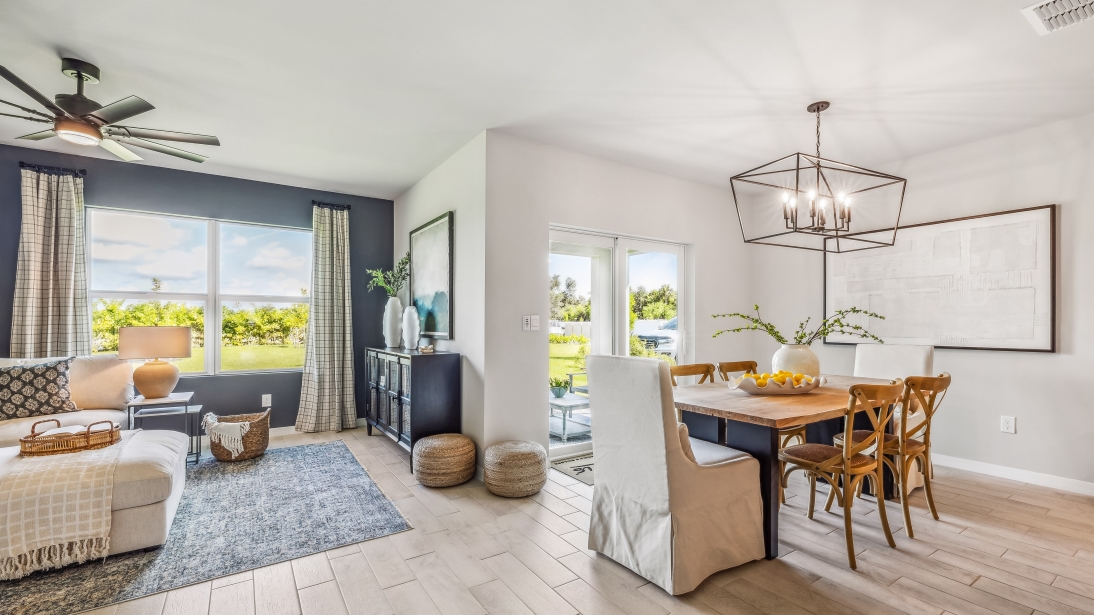 Inside of the Cali Model in Brighton Pointe